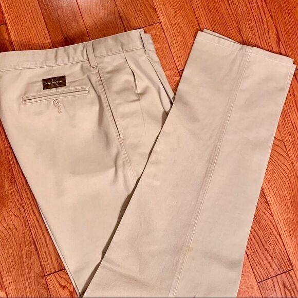CALVIN KLEIN KHAKIS 100% COTTON 34”x34” - Picture 4 of 7